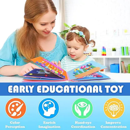 Montessori Activity Book.