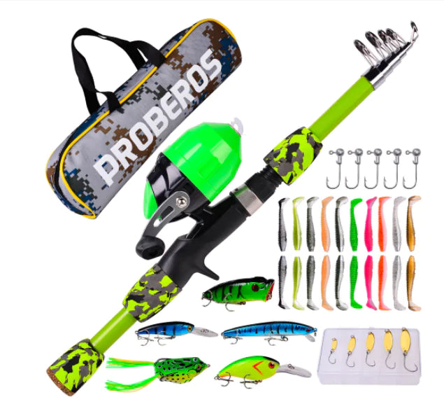 Kids Fishing Pole Set.