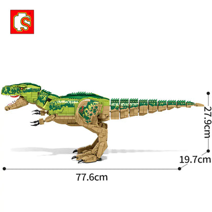 SEMBO BLOCK Tyrannosaurus Rex Dinosaur Building Blocks Toys