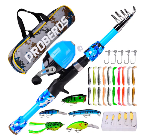 Kids Fishing Pole Set.