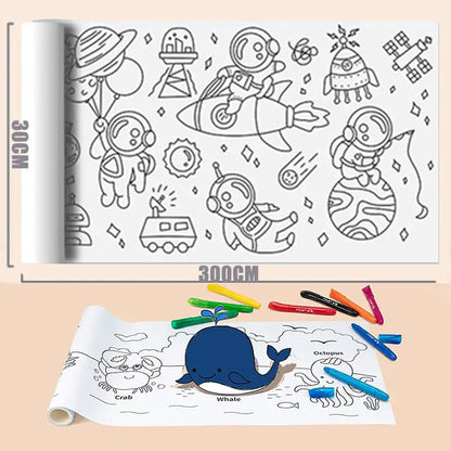 Children's Drawing Roll