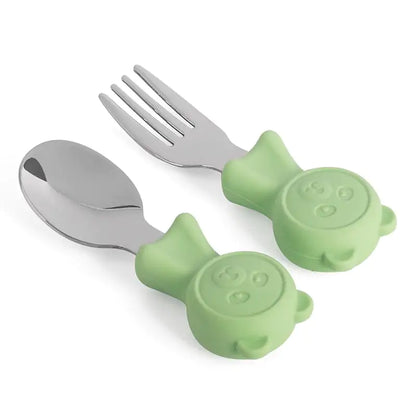 Stainless-Steel Kids' Cutlery Set