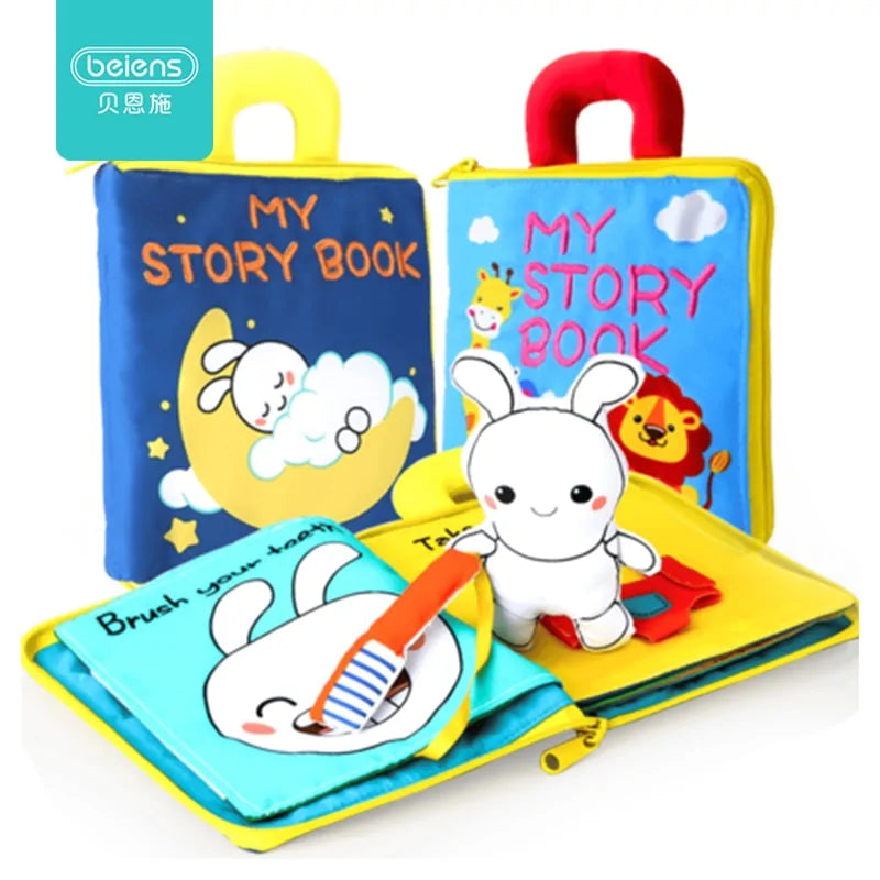 Soft 3D Cloth Baby Books for Babies.