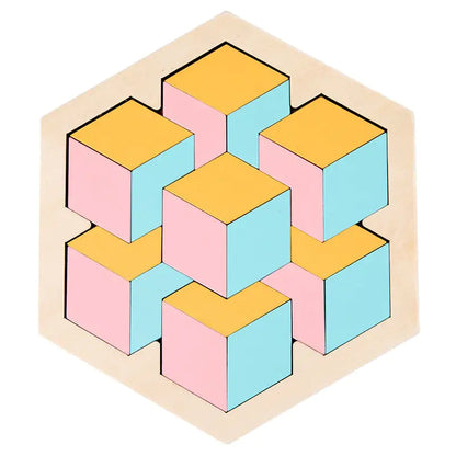 3D Holzpuzzle