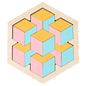 3D Holzpuzzle