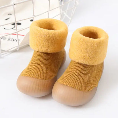 Chaussures chaussettes super chaudes pour enfants