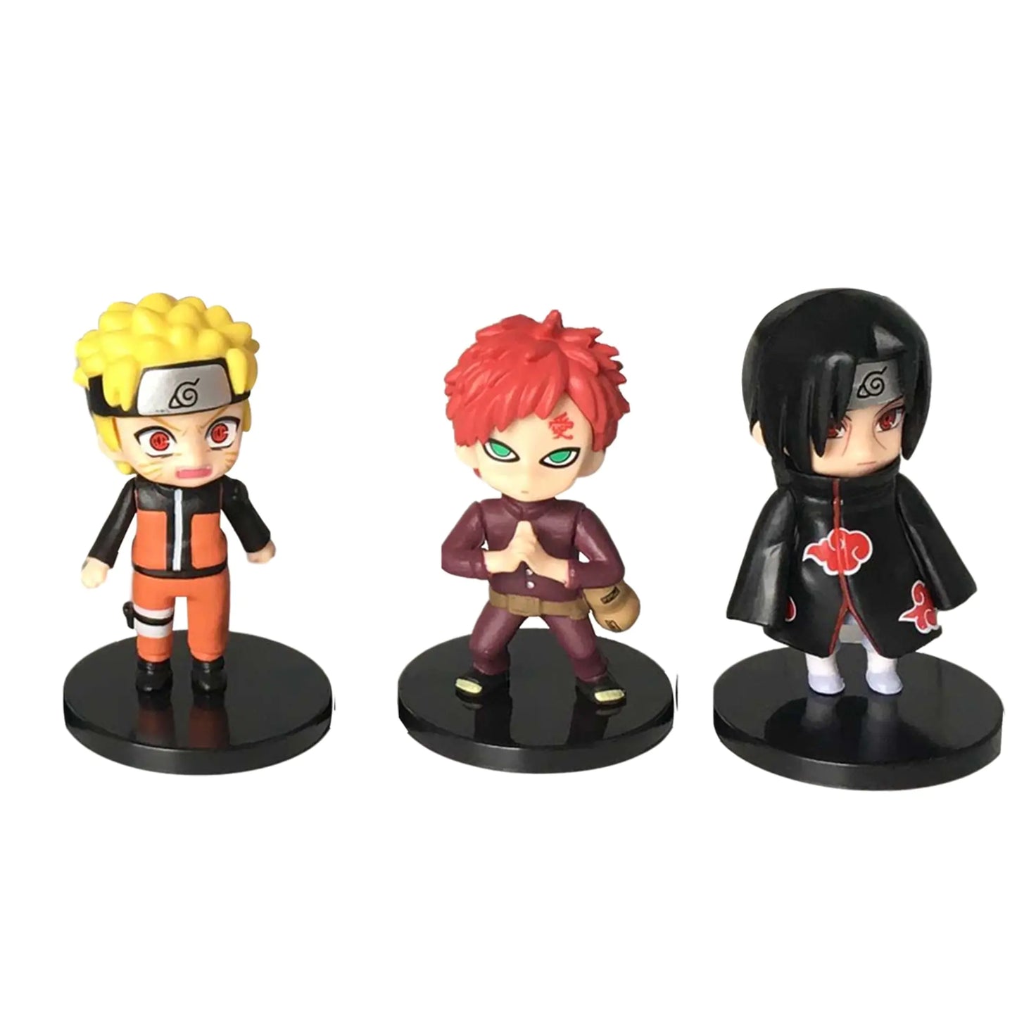 12pcs/set Naruto Anime Shippuden PVC Figures Toys