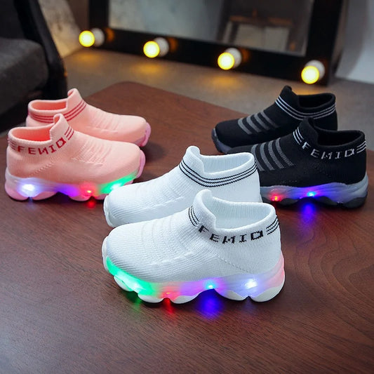 LED Luminous Sneakers for Kids