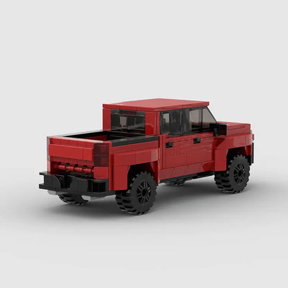 Off-road Pickup Truck Building Blocks