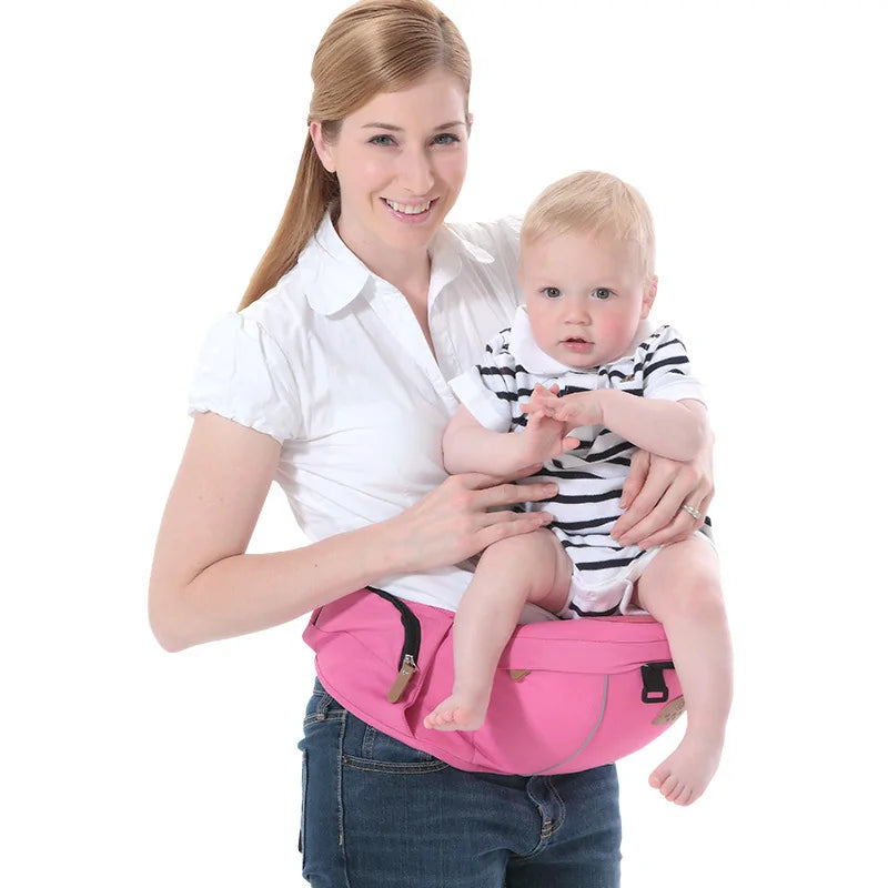 Baby Hip Seat with Storage Pack.