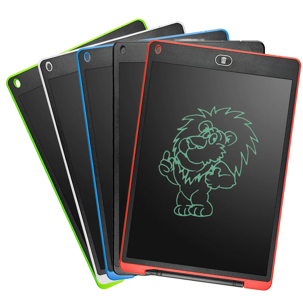 LCD Writing Tablet - Colorful Doodle Board