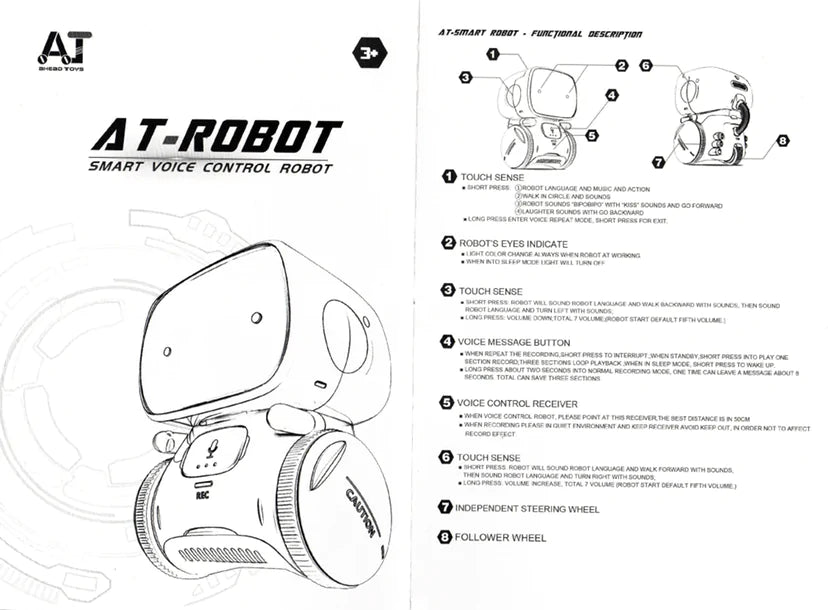 Smart Dancing Robot with Voice Commands