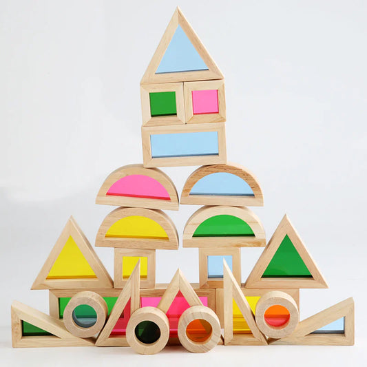 Montessori Kaleidoscope Block Builder