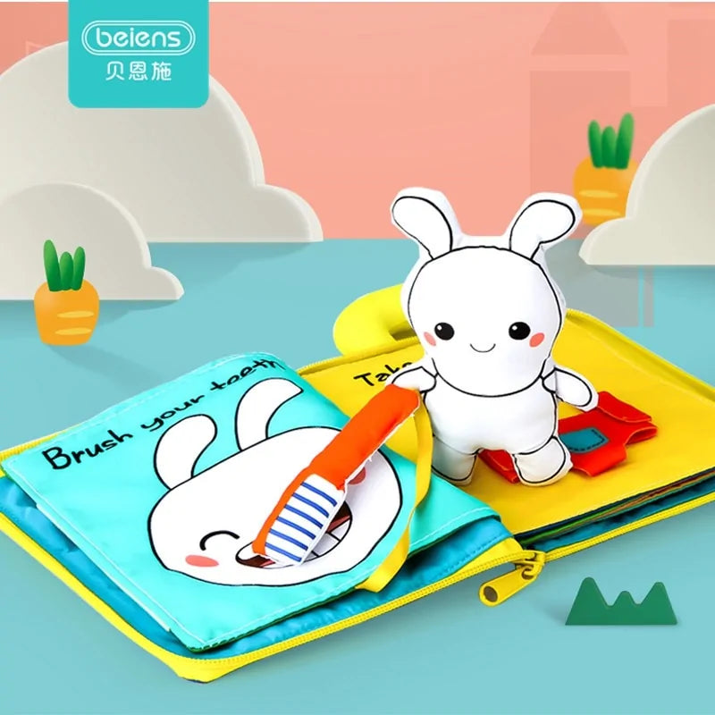 Soft 3D Cloth Baby Books for Babies.