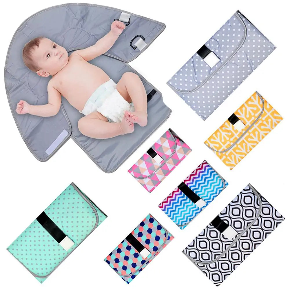 Portable Waterproof Baby Diaper Changing Pouch.