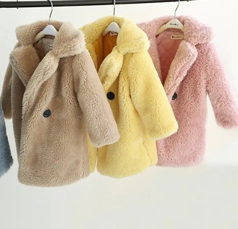 Winter Fur Coats for Kids