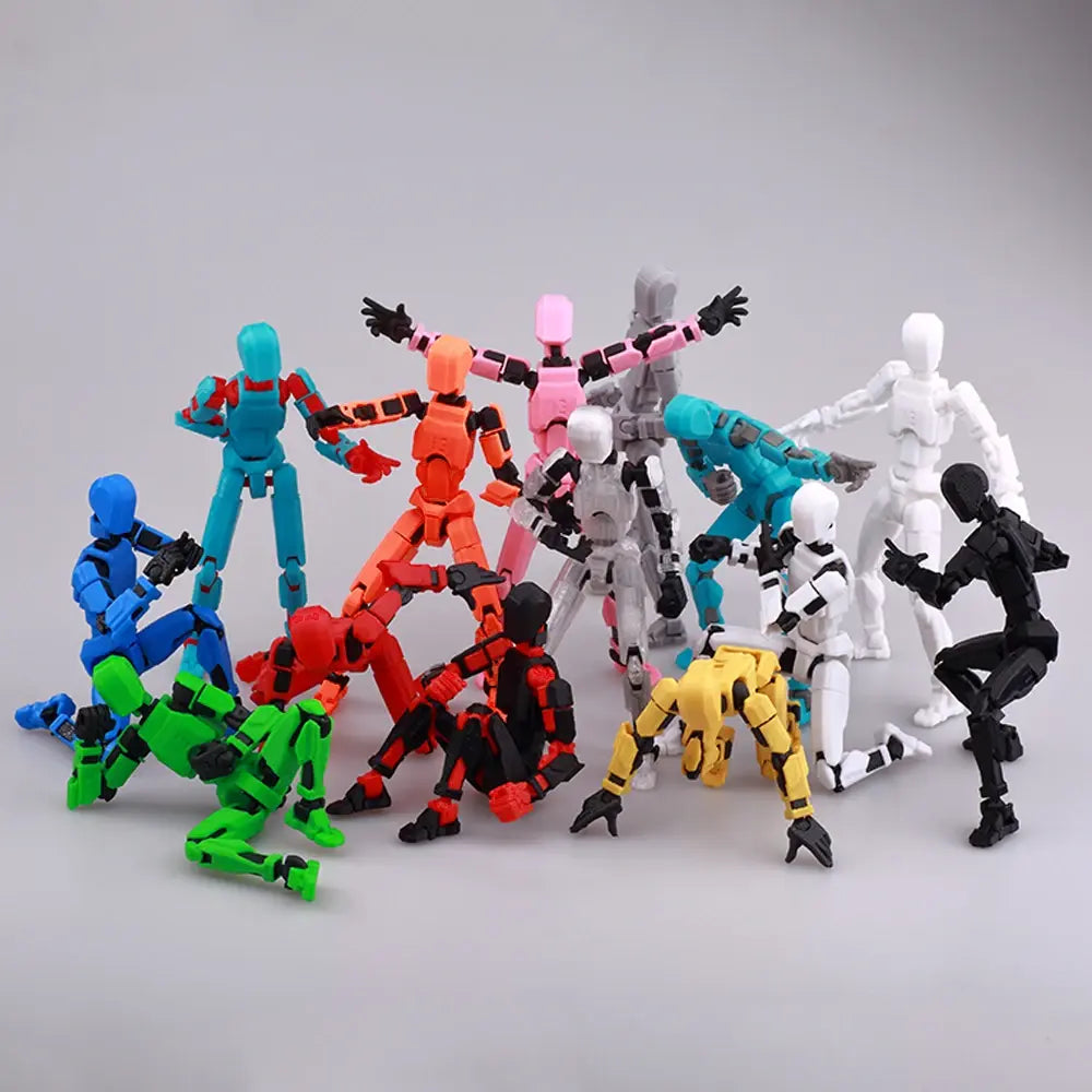 Multi-Jointed Shapeshift Robot Toys