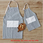 Matching Cotton Linen Aprons