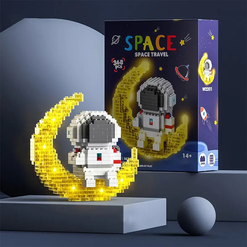 Spielzeug Figur Astronaut Bausteine ​​Modell