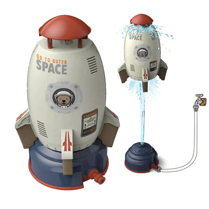 Outdoor Rocket Sprinkler Toy