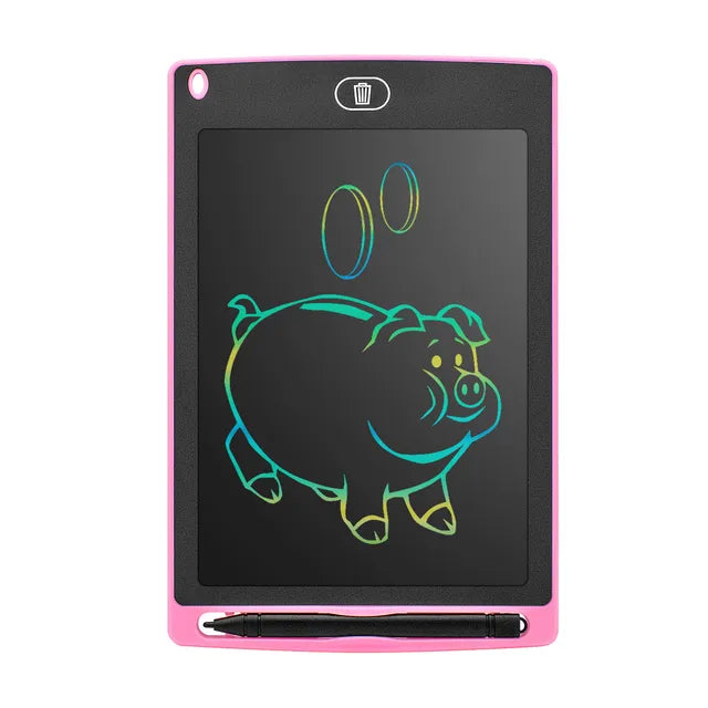 LCD Writing Tablet - Colorful Doodle Board