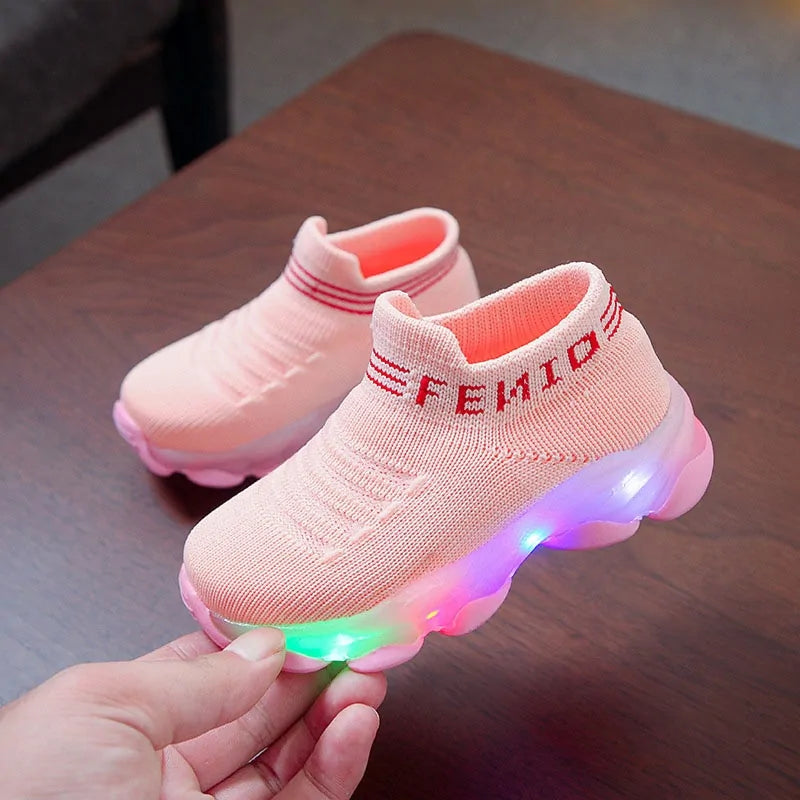 LED Luminous Sneakers for Kids