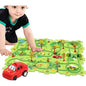 Children's Educational Puzzle Track Car