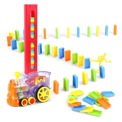 Kids Domino Train Car Set