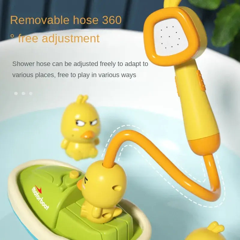 Electric Duck Spray Bath Toys.