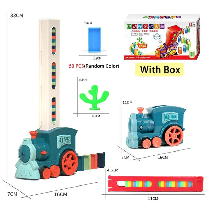 Domino-Eisenbahnwagen-Set für Kinder