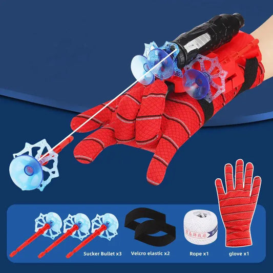 Spiderman-Gelblaster für das Handgelenk