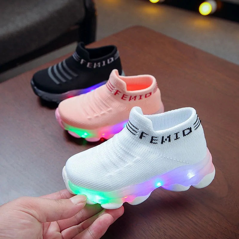 LED Luminous Sneakers for Kids