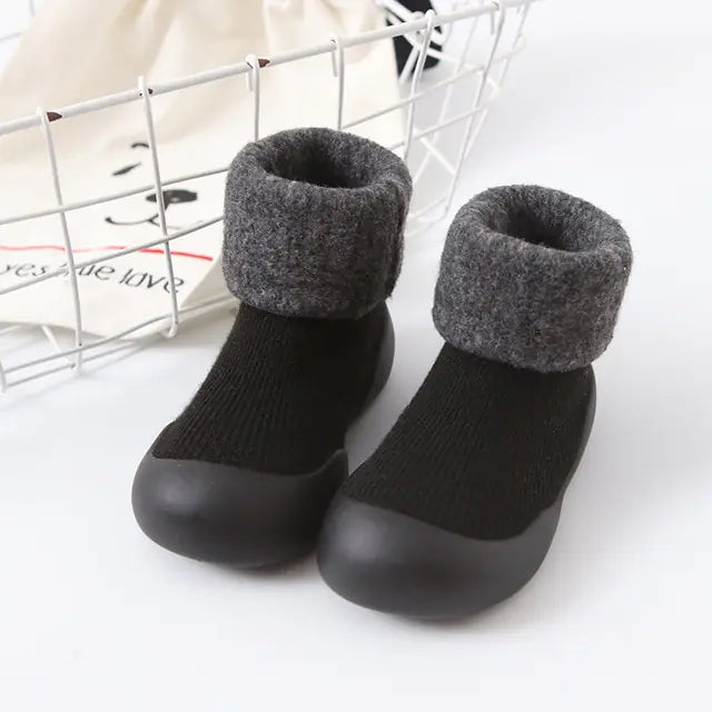 Chaussures chaussettes super chaudes pour enfants